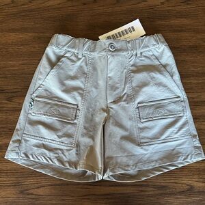 Boy’s Casual Cargo Shorts in Dark Gray